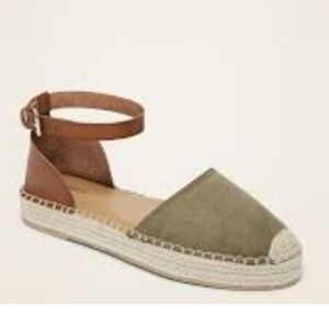 Old Navy | Espadrilles | Olive Green | Size 7M